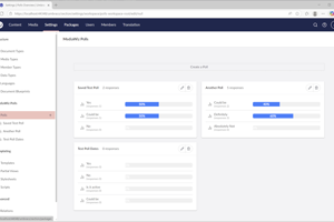Polls Overview Workspace
